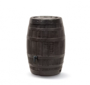 klasyczny, Zbiornik na deszczówkę z naturalnego drewna